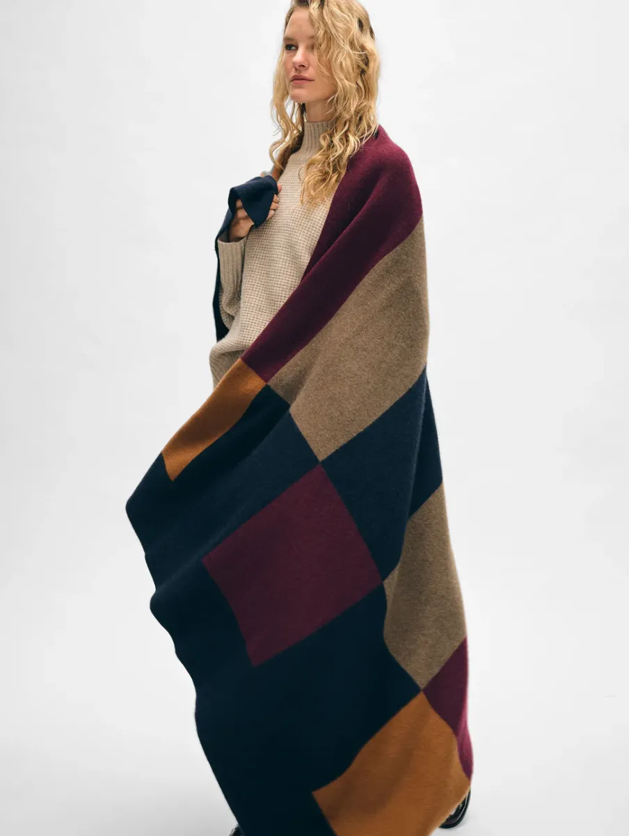 Sale White + Warren cashmere blanket MultiCombo