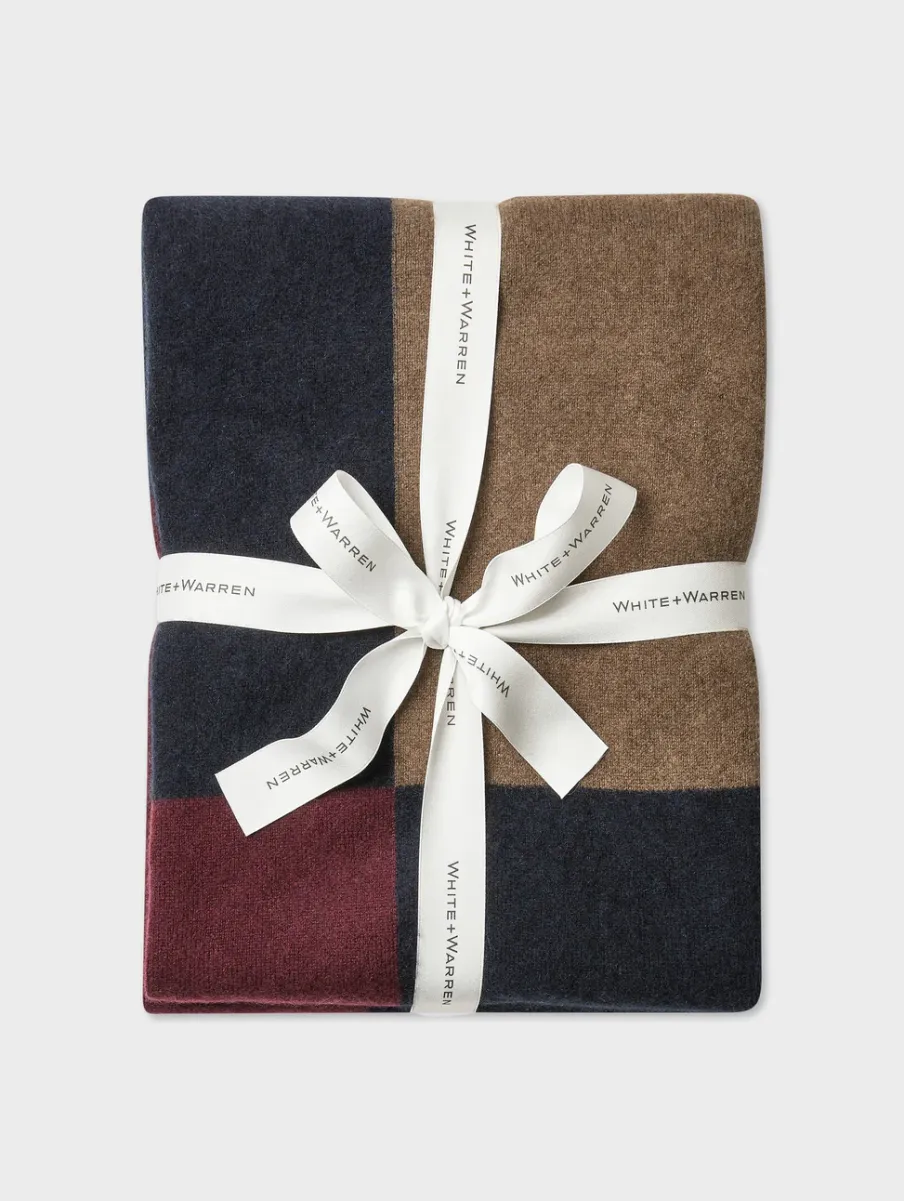 Sale White + Warren cashmere blanket MultiCombo