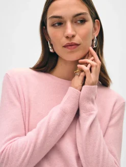 Sale White + Warren cashmere crewneck Primrose