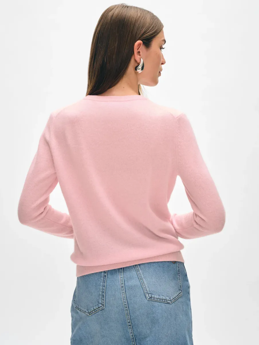 Sale White + Warren cashmere crewneck Primrose