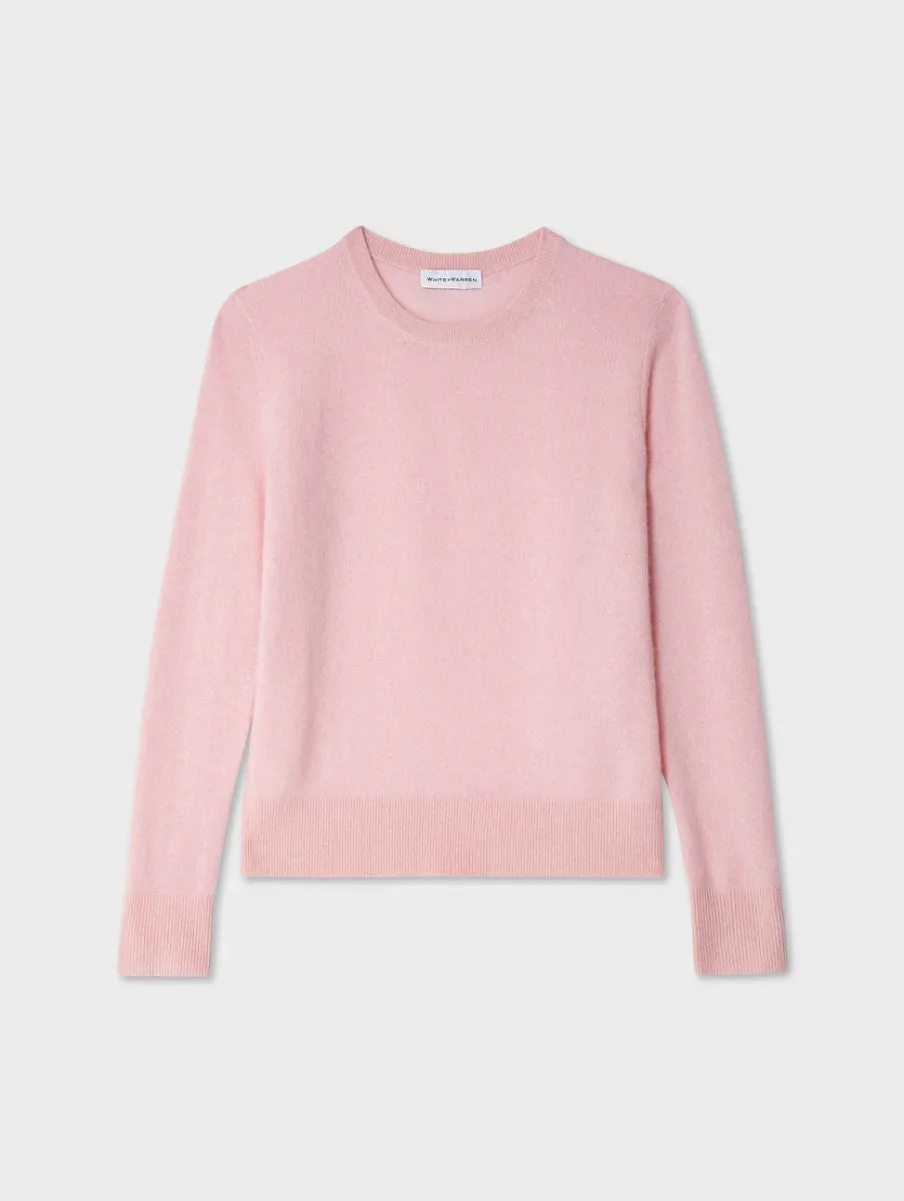 Sale White + Warren cashmere crewneck Primrose