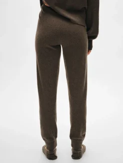 Outlet White + Warren cashmere jogger RussetBrown