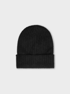 Outlet White + Warren cashmere luxe beanie Black