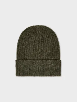 New White + Warren cashmere luxe beanie ThymeHeather