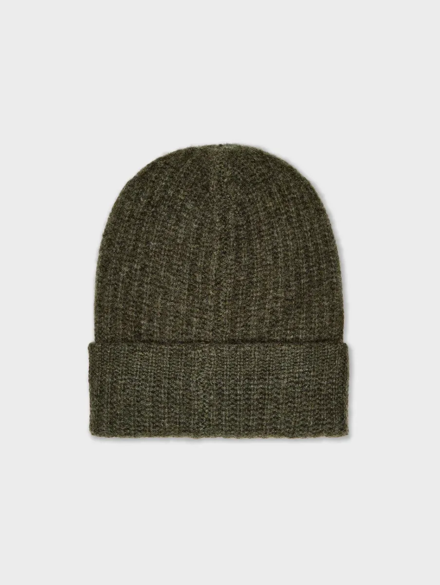 New White + Warren cashmere luxe beanie ThymeHeather