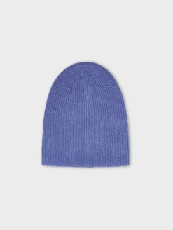 Sale White + Warren cashmere plush rib beanie BlueDusk