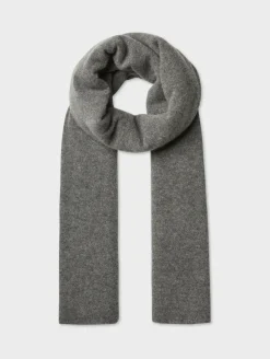Discount White + Warren cashmere scarf GraphiteHeather