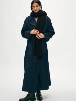 Sale White + Warren cashmere scarf Black