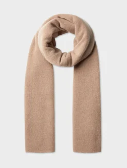 Outlet White + Warren cashmere scarf TrueCamel