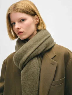 Online White + Warren cashmere travel wrap Loden