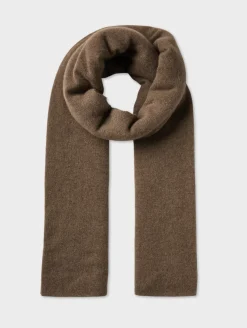 Fashion White + Warren cashmere travel wrap RussetBrown