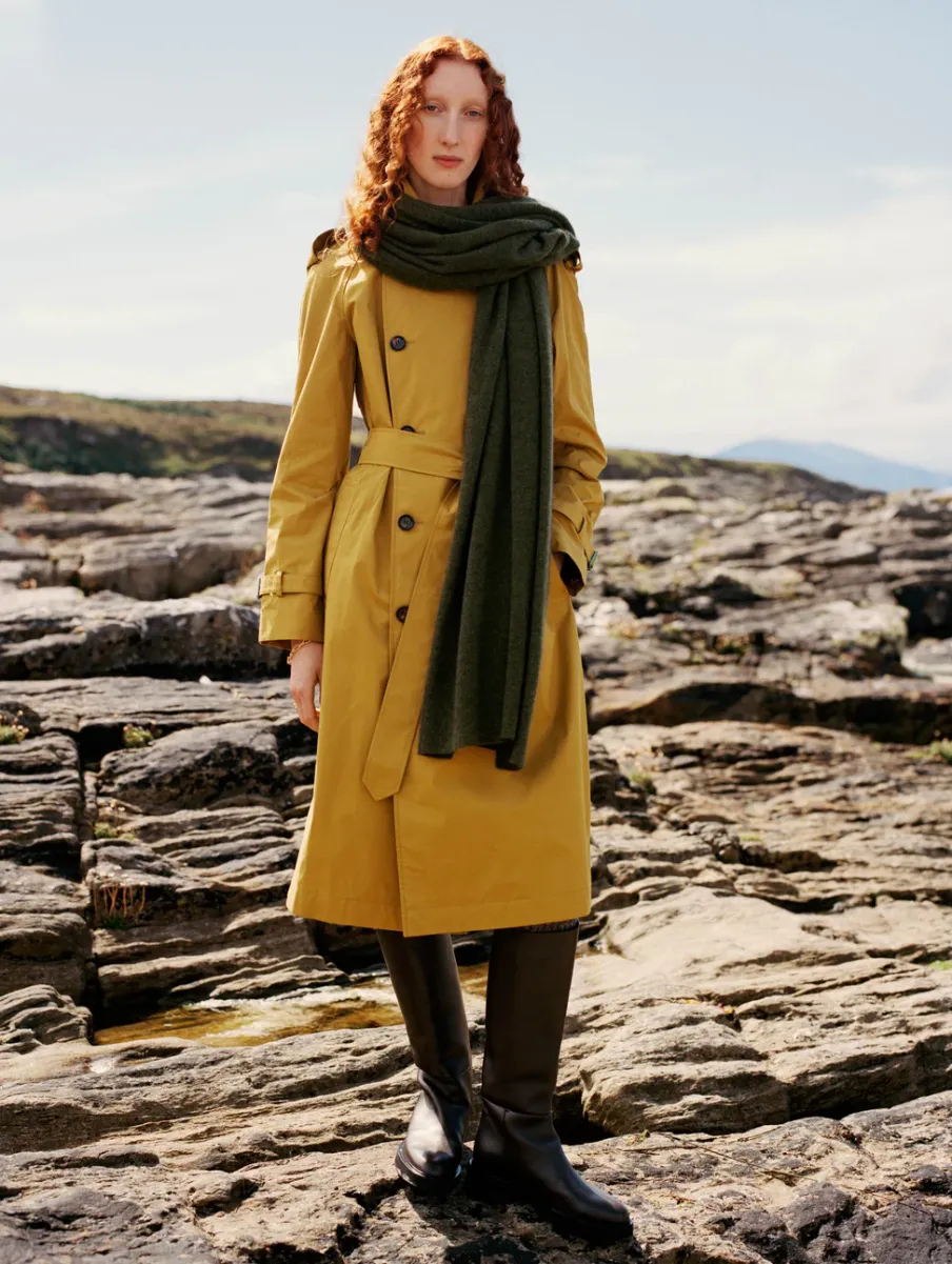 New White + Warren cashmere travel wrap ThymeHeather