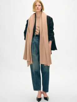 Discount White + Warren cashmere travel wrap TrueCamel