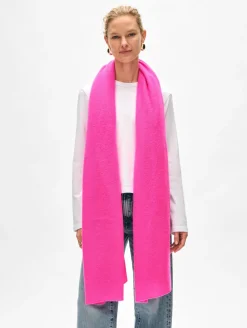 Clearance White + Warren cashmere travel wrap ElectricFuchsia