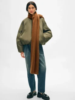 Outlet White + Warren cashmere travel wrap CedarBrown
