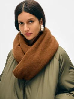 Outlet White + Warren cashmere travel wrap CedarBrown