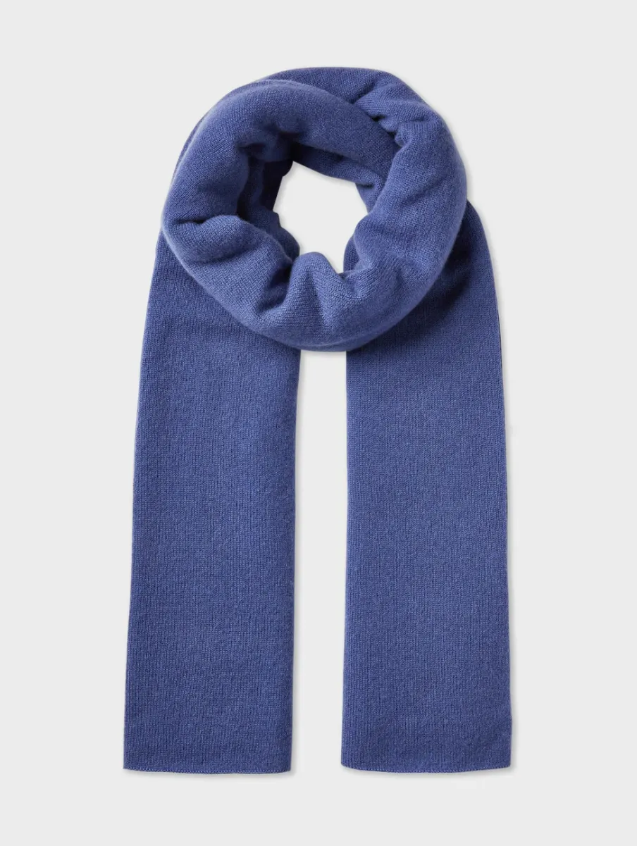 Fashion White + Warren cashmere travel wrap BlueDusk