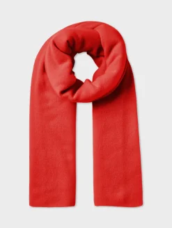 Best White + Warren cashmere travel wrap CarmineRed