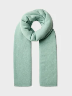 New White + Warren cashmere travel wrap Spearmint