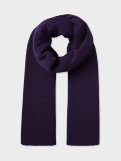Discount White + Warren cashmere travel wrap MidnightViolet