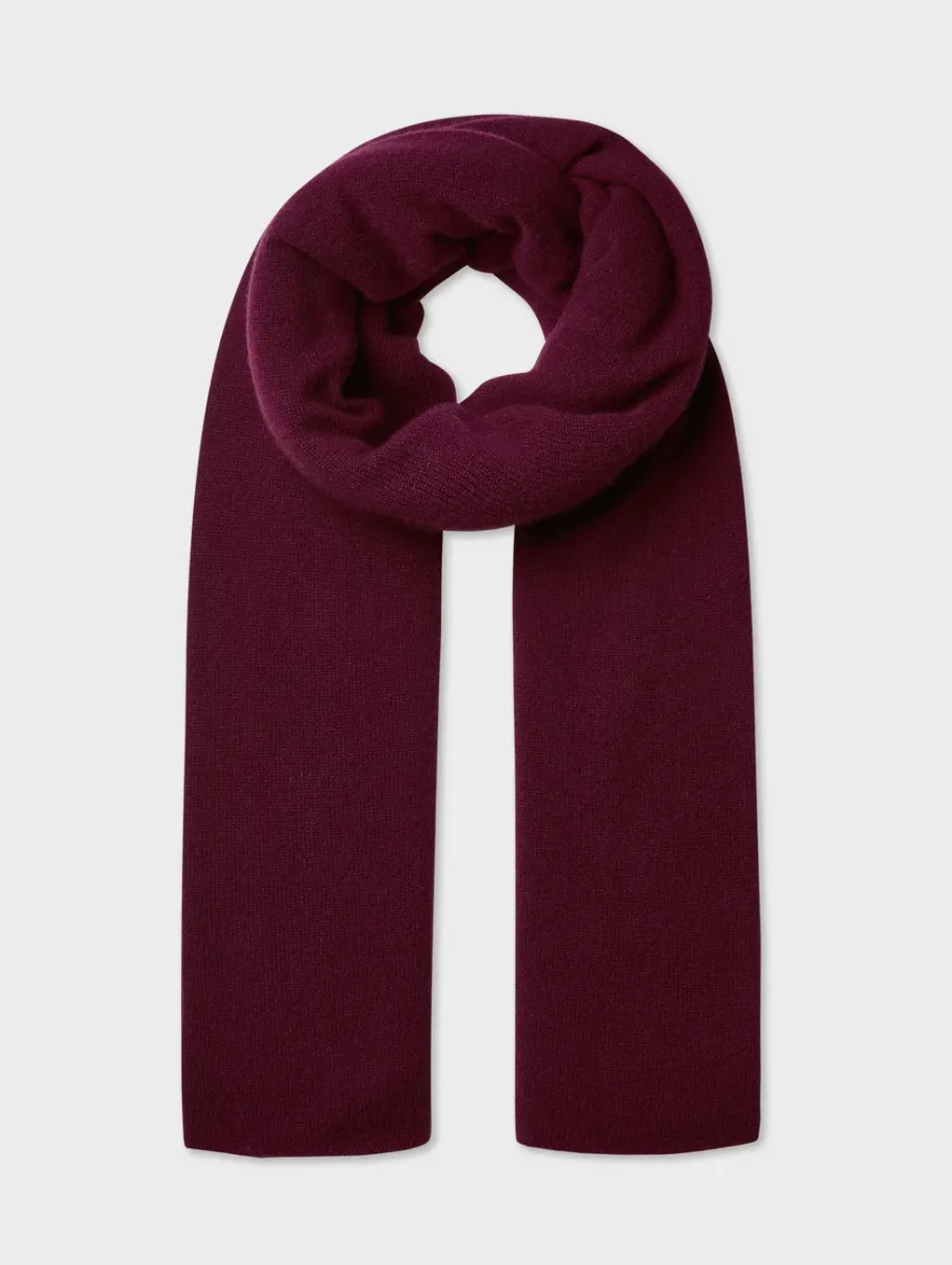 Sale White + Warren cashmere travel wrap Sangria