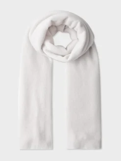 New White + Warren cashmere travel wrap SoftWhite
