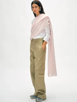 Outlet White + Warren cashmere travel wrap PinkSand