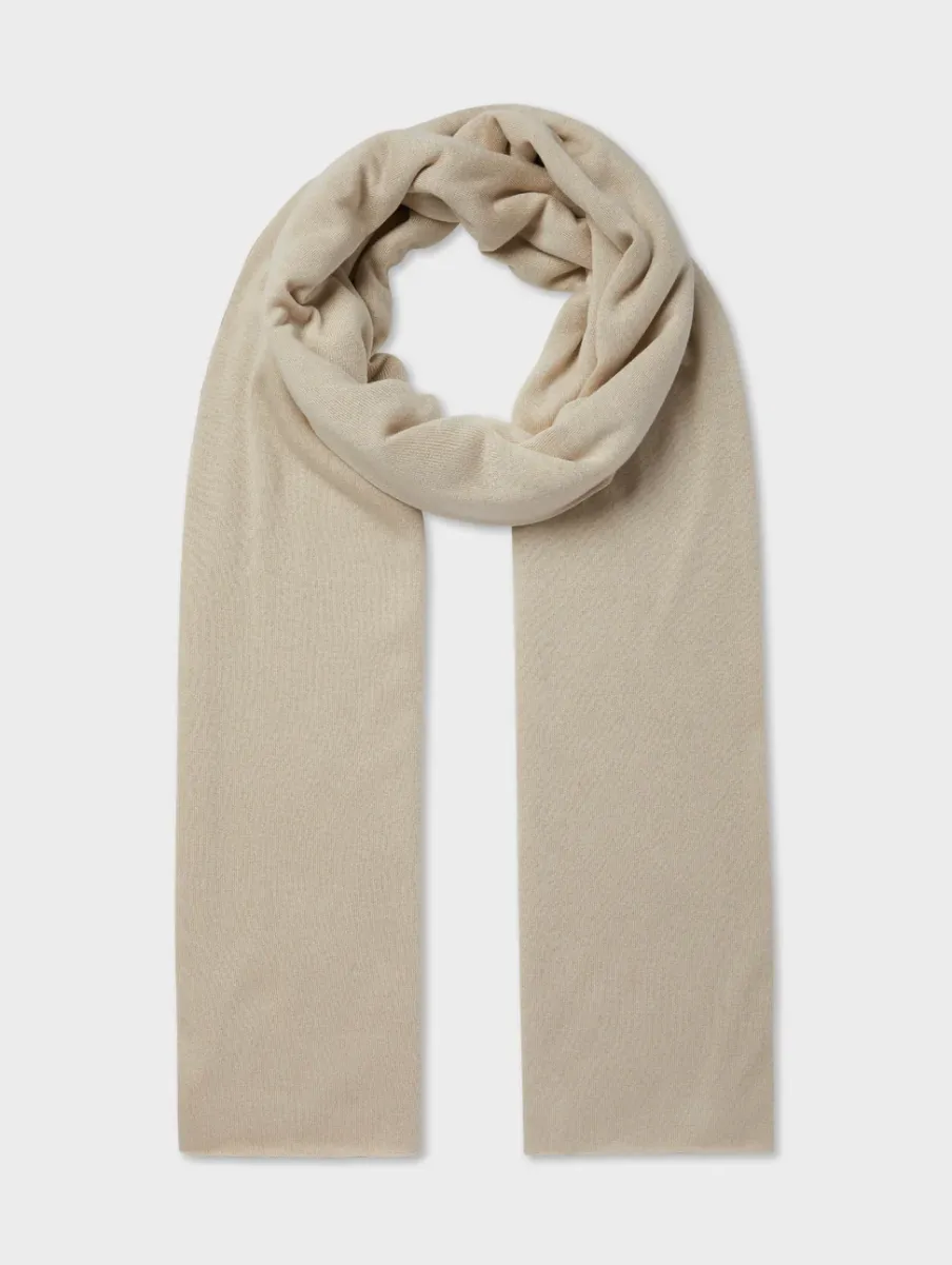 Clearance White + Warren silk cashmere travel wrap SandWispHeather